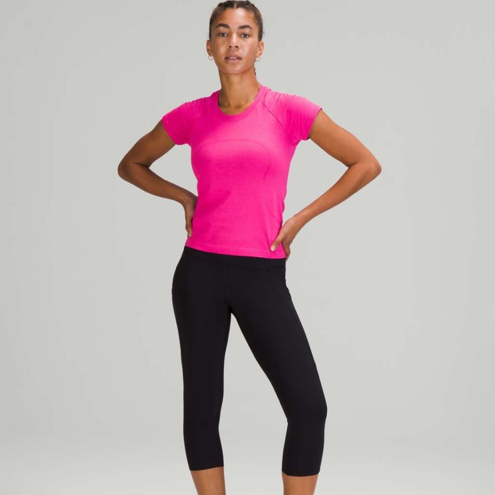 Sonic pink lululemon swiftly tech shirt *race length*